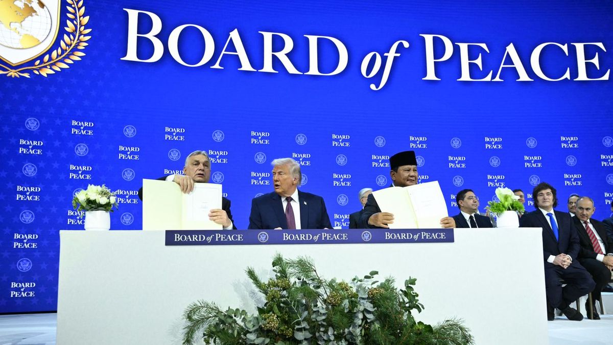 Orbán Viktor a Béketanács megalapításán 