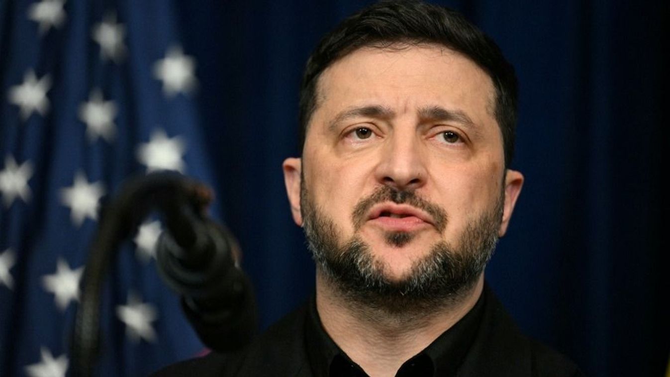 Volodimir Zelenszkij ukrán elnök