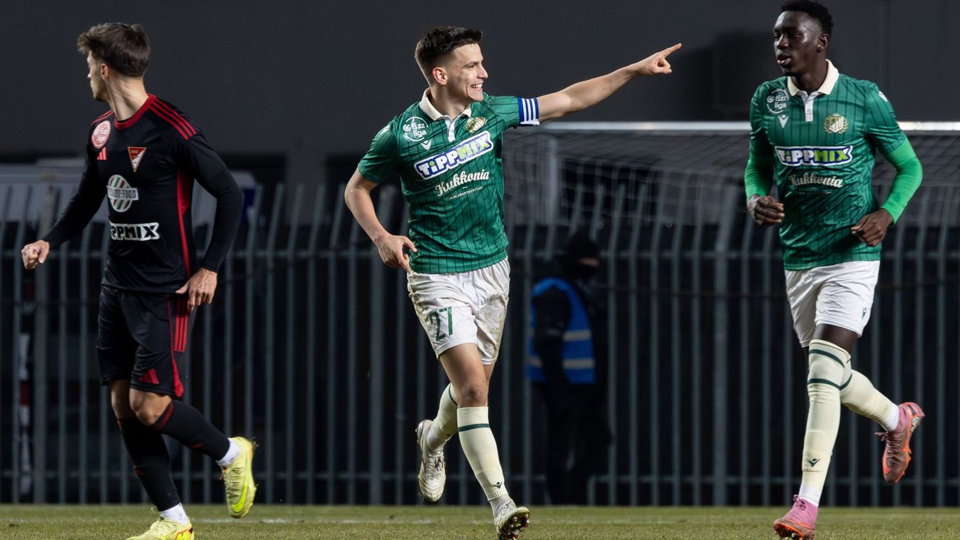 A válogatott középpályás, Vitális volt a győriek hőse, kétszer is magabiztosan értékesítette a megítélt büntetőt