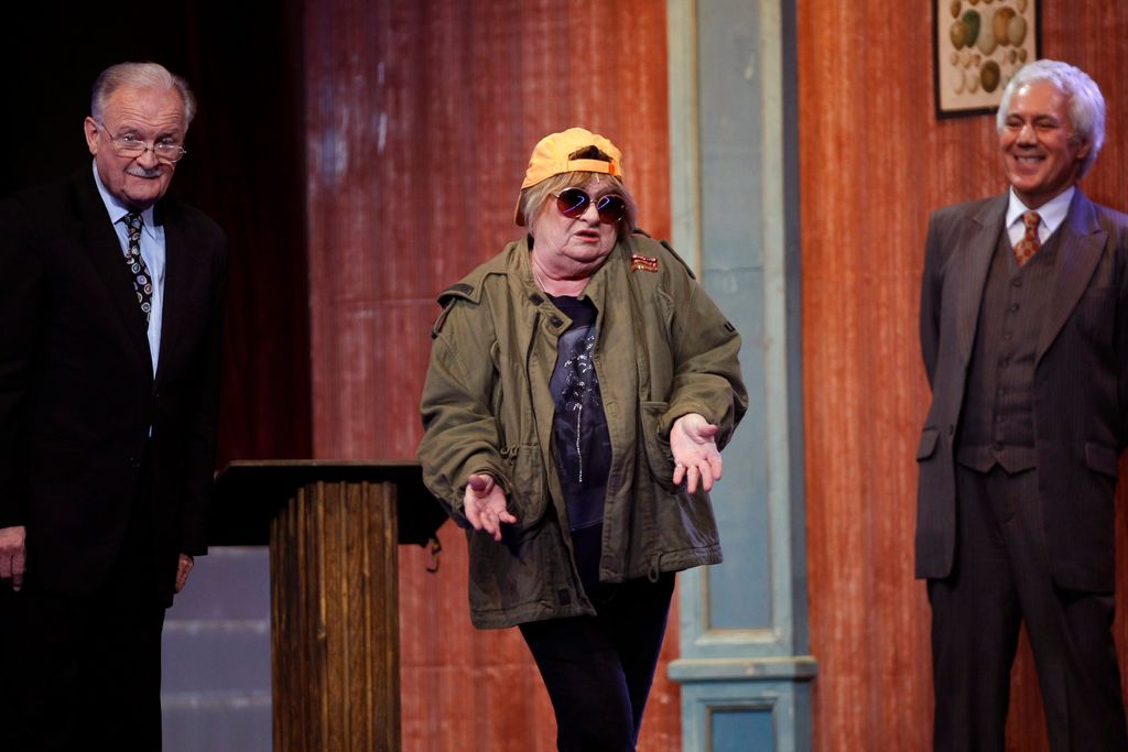 A szilveszteri tévégála próbája a szolnoki Szigligeti Színházban