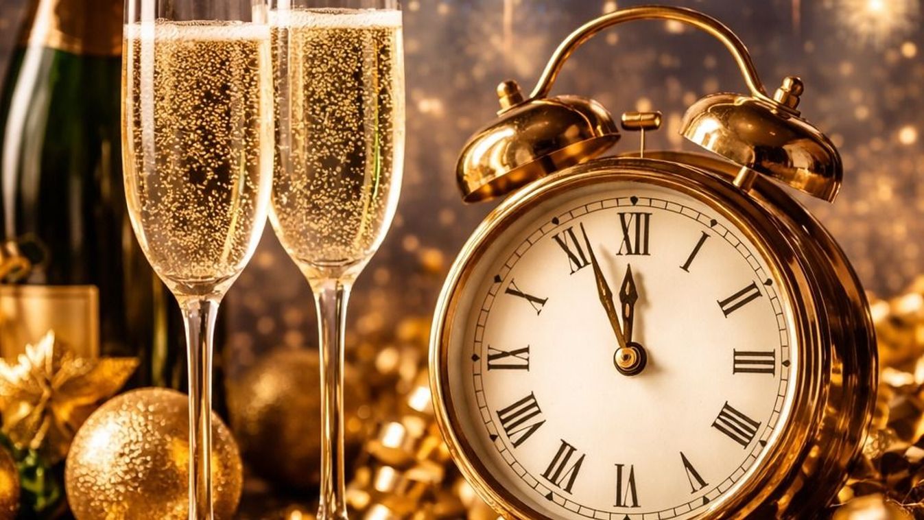 Újévi kívánságok: szerencse és jólét.