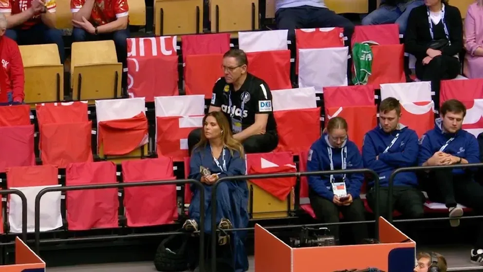 Alfred Gíslason, a németek szövetségi kapitánya a Dánia-Izland meccsen