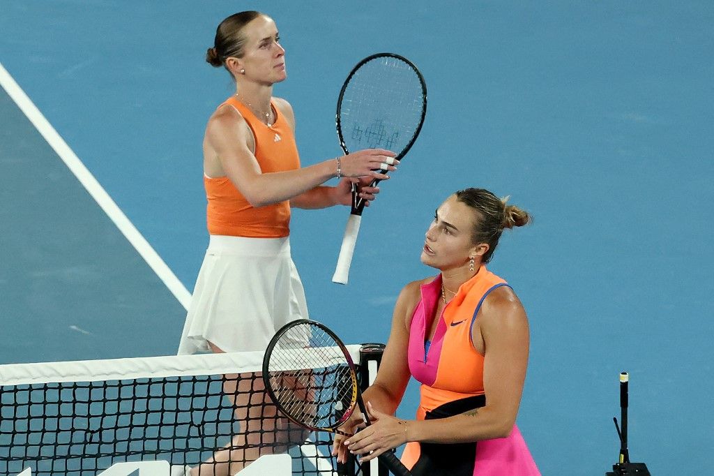 Arina Szabalenka és Elina Szvitolina még a tekintetével is kerüli egymást. Az Australian Open újabb epizóddal gazdagított a rivalizálást