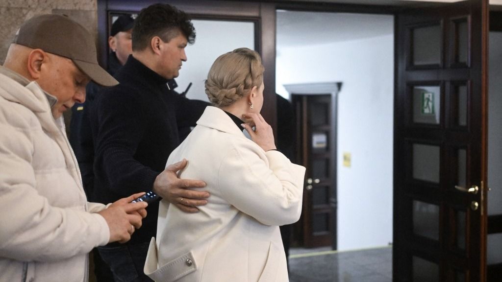 Julija Timosenko megérkezett a Legfelsőbb Korrupcióellenes Bíróságra