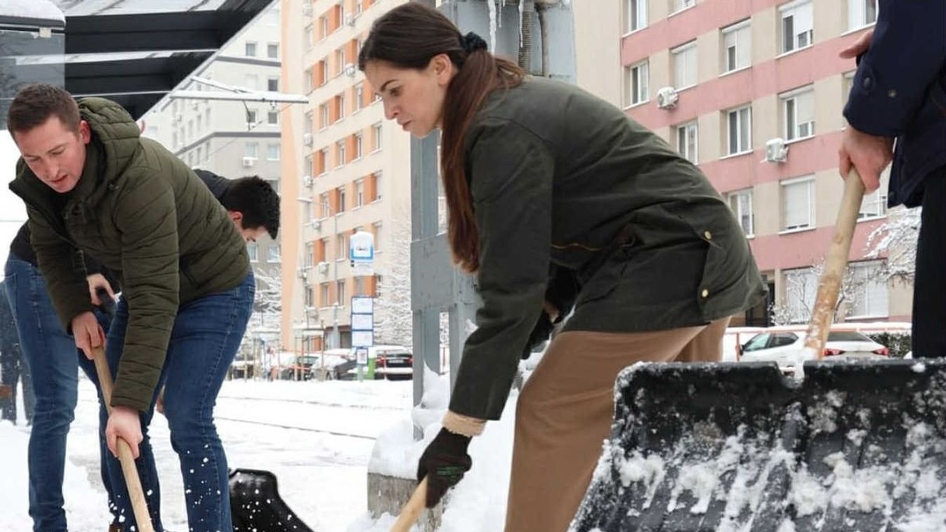 A hótakarítás nem politikai kérdés, hanem közös felelősség!