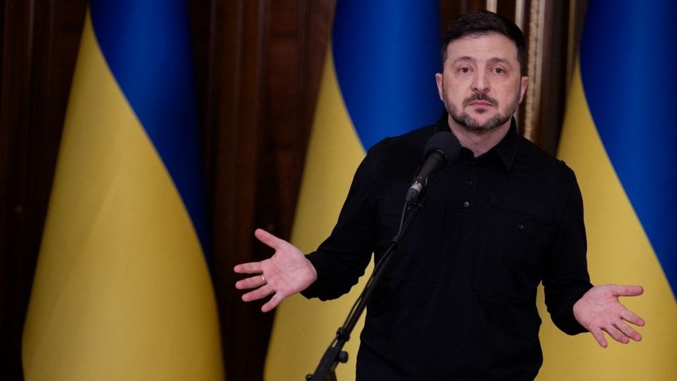 Volodimir Zelenszkij ukrán elnök