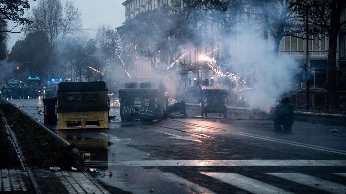 Erőszakos tüntetésekre készülnek Torinóban