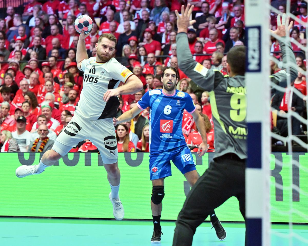 Németország egyetlen pillanatig sem állt kiesésre a Franciaország elleni, negyeddöntőnek is beillő kézilabda Eb-meccsen