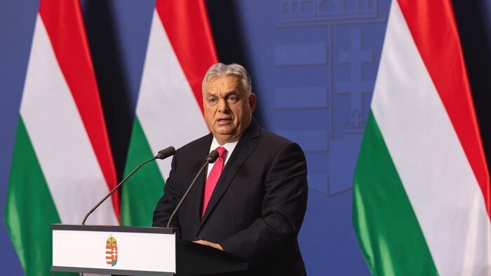 Orbán Viktor: Az „ukrán gömböc” enni kér (Fotó: Attila Polyak)