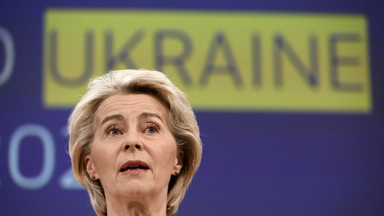 Ursula von der Leyen, az Európai Bizottság elnöke (Fotó: AFP)