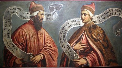 Orseolo Otto és édesapja (bal oldalt).Forrás: Wikipédia