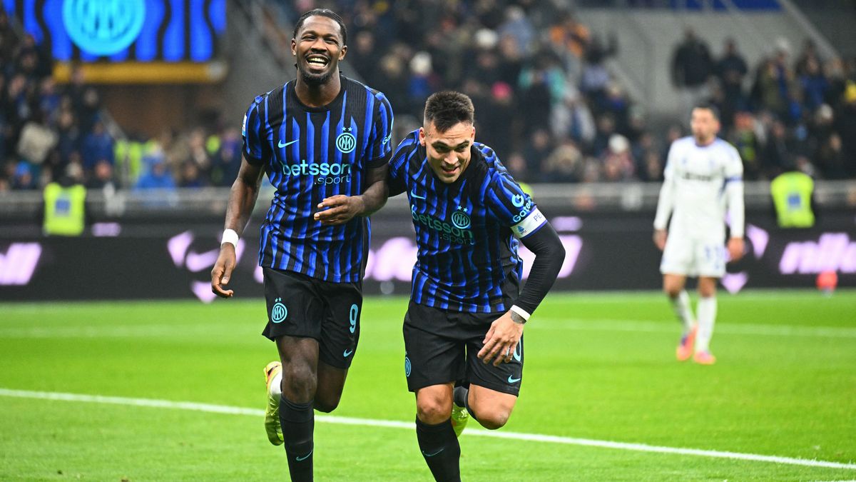 Marcus Thuram és Lautaro Martinez az Inter szörnyetegei. 