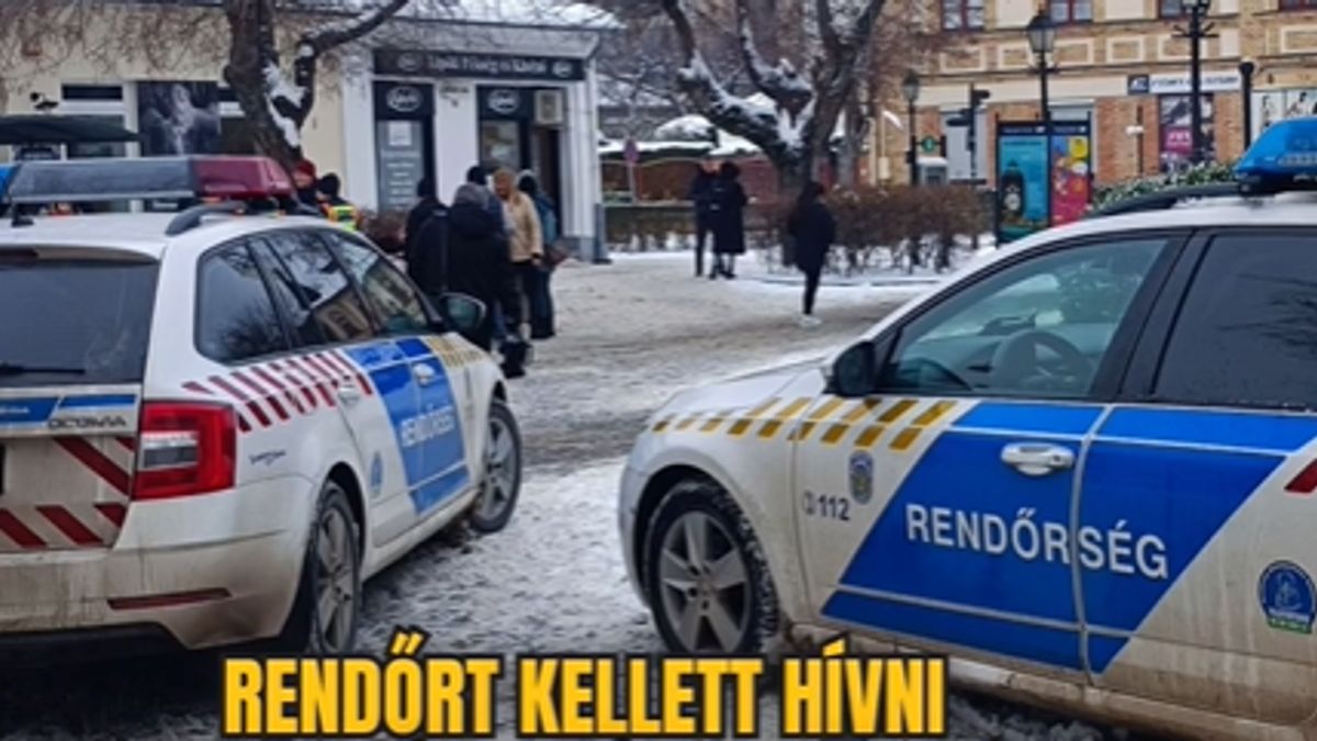 Magyar Péter váci jelöltje nekiment egy riporternek, a rendőrséget is kihívták + videó