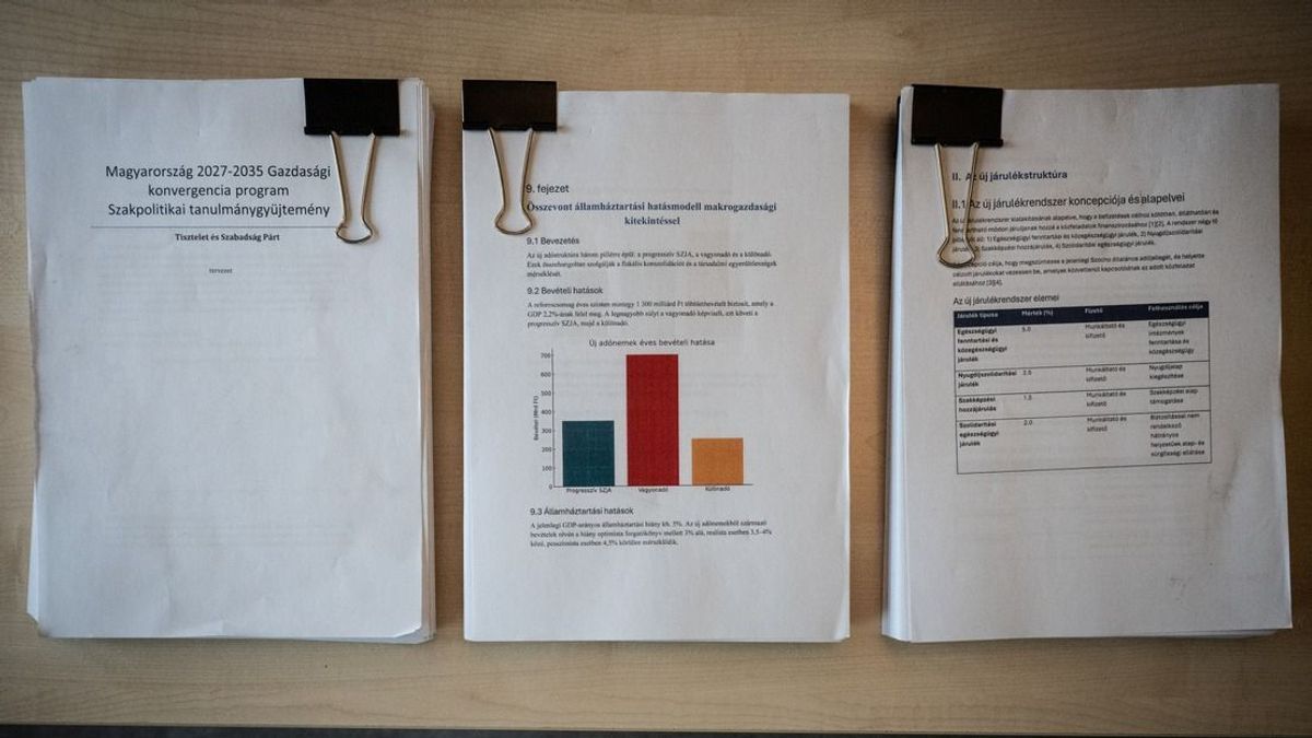 Konkrét számokban a Tisza Párt brutális adóemelési terve