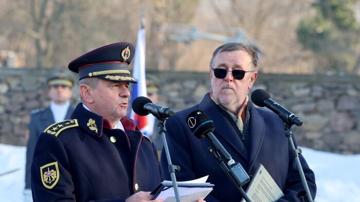 Megemlékezés a hejcei katasztrófa huszadik évfordulóján a Borsó-hegyen