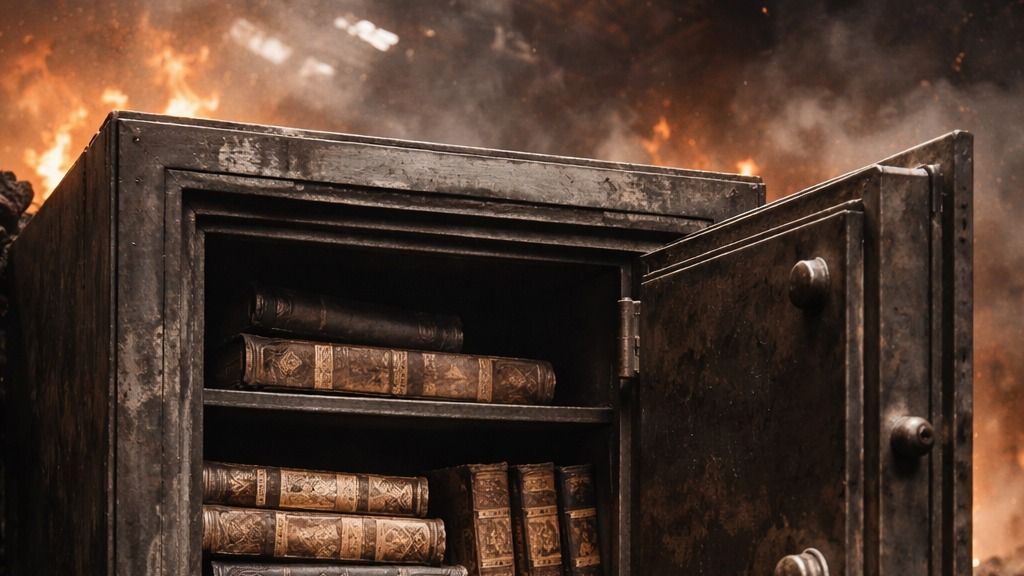 Az Ómagyar Mária Siralom megmenekült, pedig tűzvész pusztított a könyvtárban