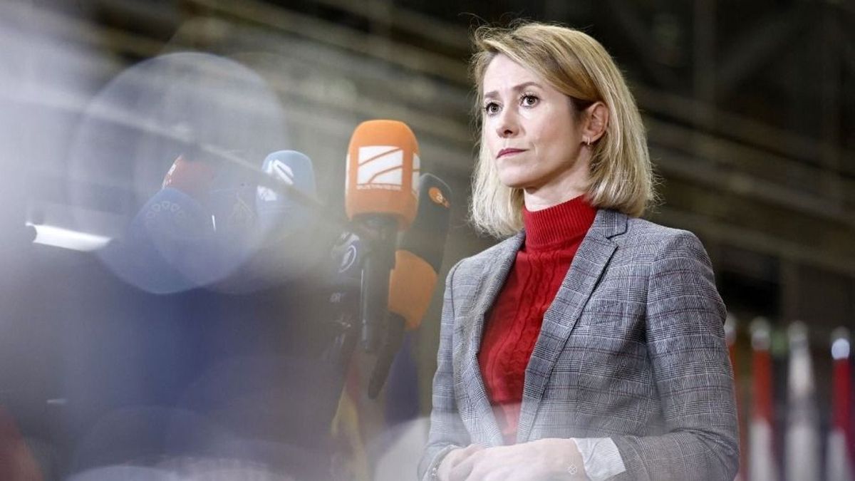 Kaja Kallas, az EU külügyi és biztonságpolitikai főképviselője