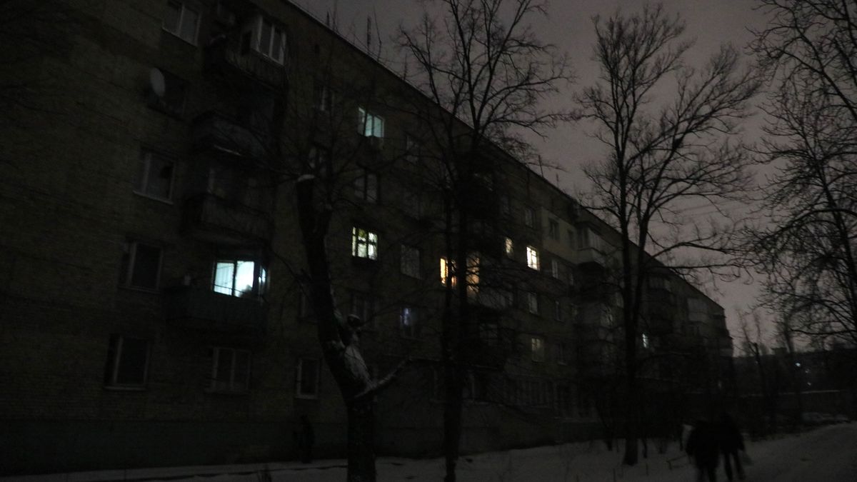 Ukrajna ismét sötétbe borult az orosz támadás nyomán