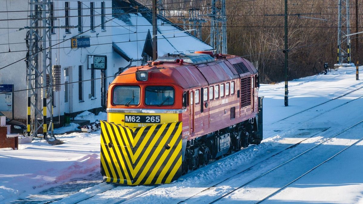 A MÁV Szergejt is bevetette a biztonságos vasúti közlekedés érdekében