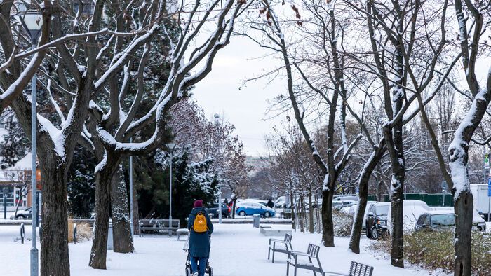 hó, havazás Budapesten