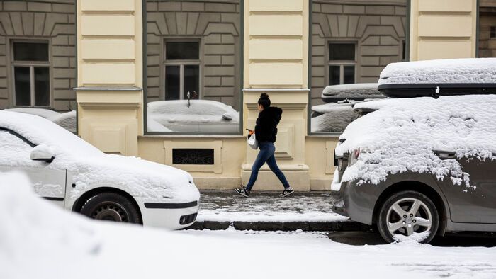 hó, havazás Budapesten