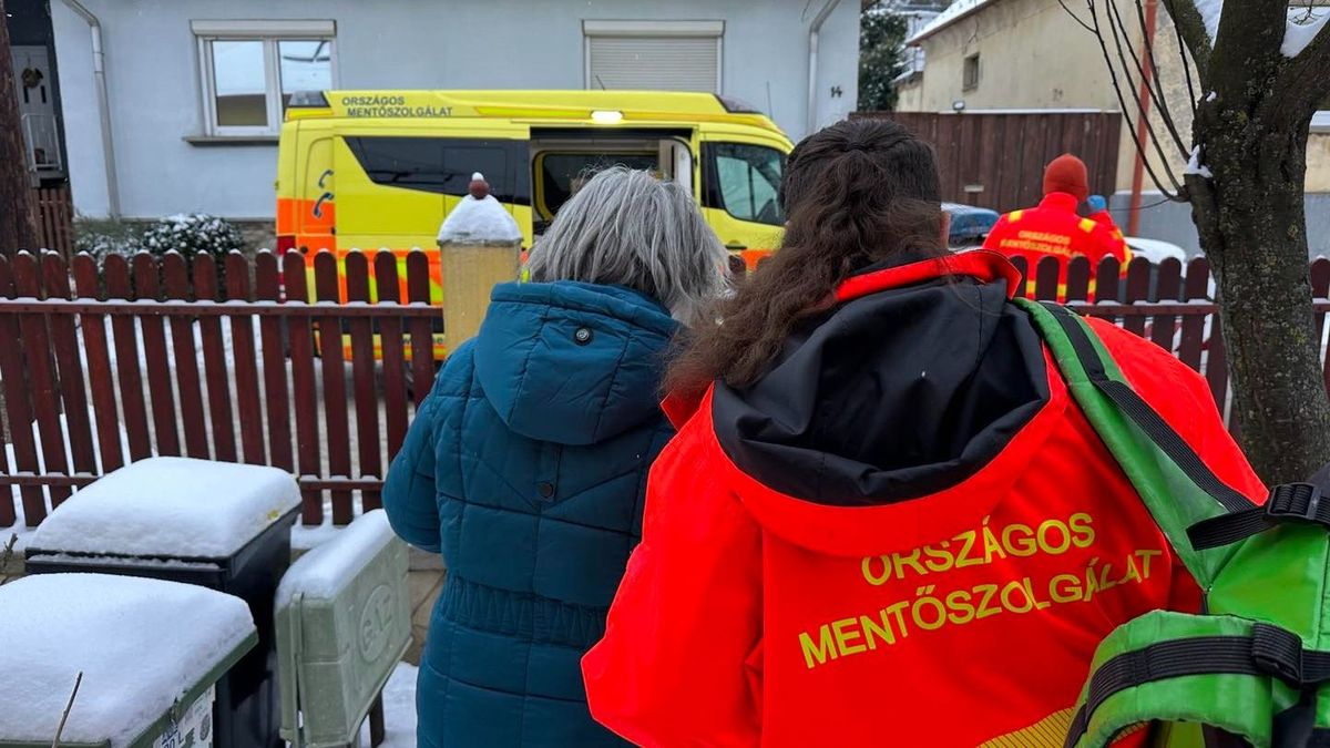 Figyeljünk egymásra a hidegben is, kérik a mentők