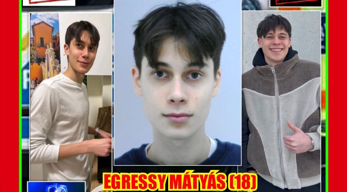 Egressy Mátyás keresését civilek a hatóságokkal együtt támogatják