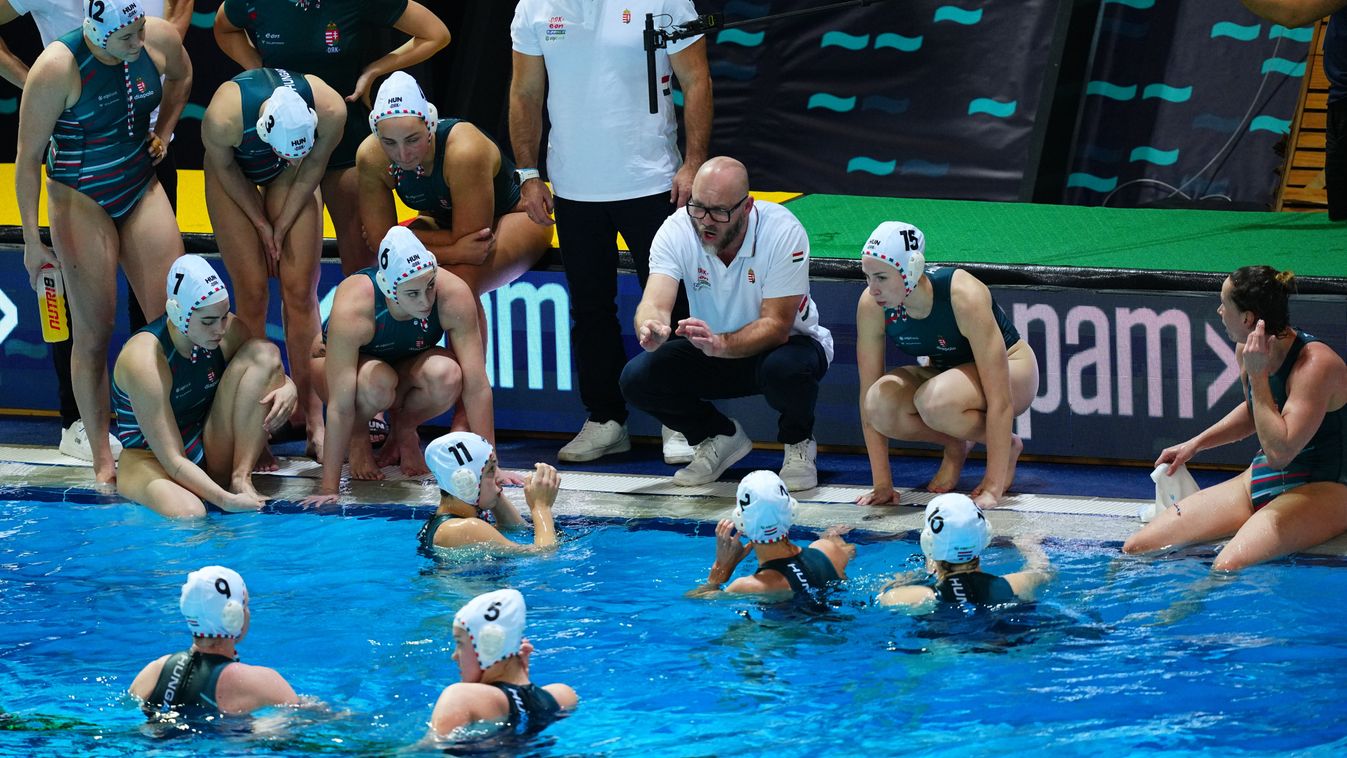 A magyar női vízilabda-válogatott Spanyolország ellen kezdte meg az Európa-bajnokságot