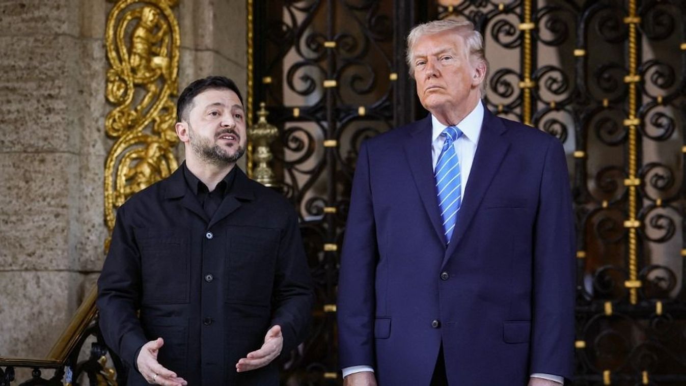 Volodimir Zelenszkij és Donald Trump