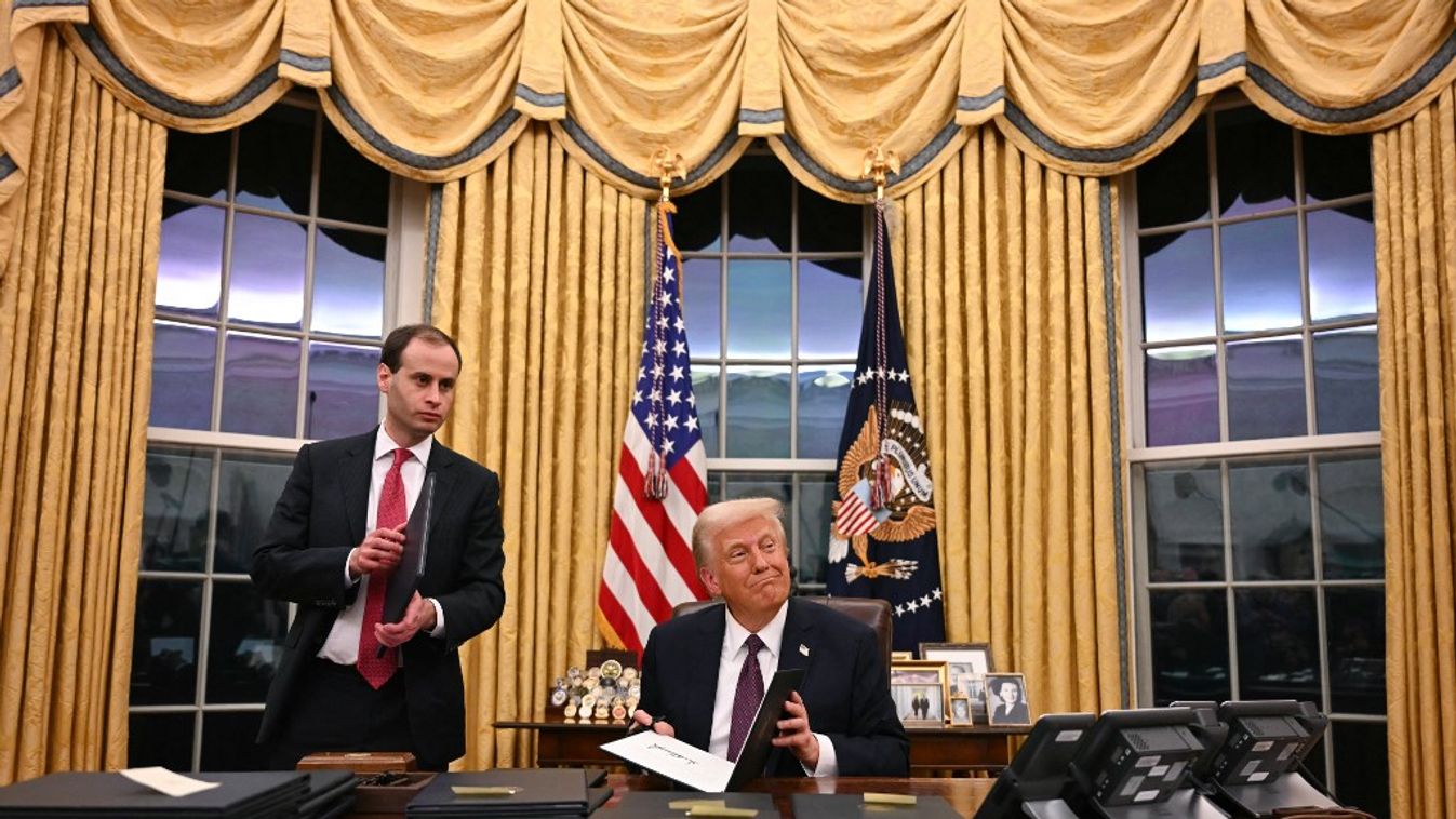 Donald Trump amerikai elnök (Fotó: AFP)