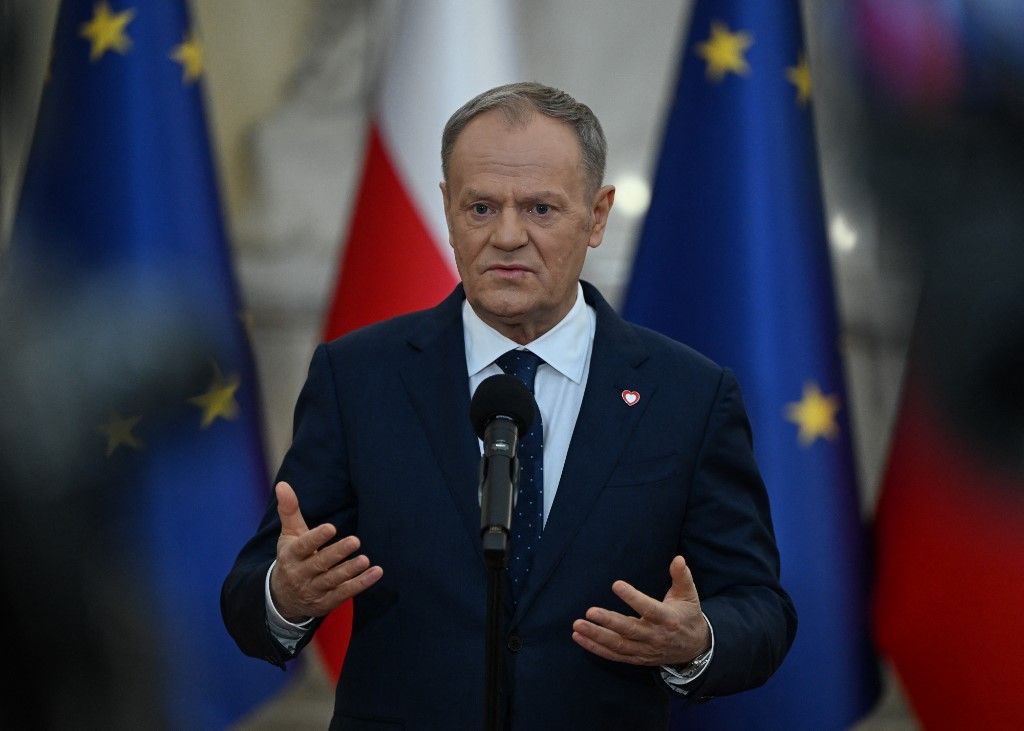 Tusk: orosz kibertámadás érte a lengyel energetikai infrastruktúrát (Fotó: AFP/Artur Widak)