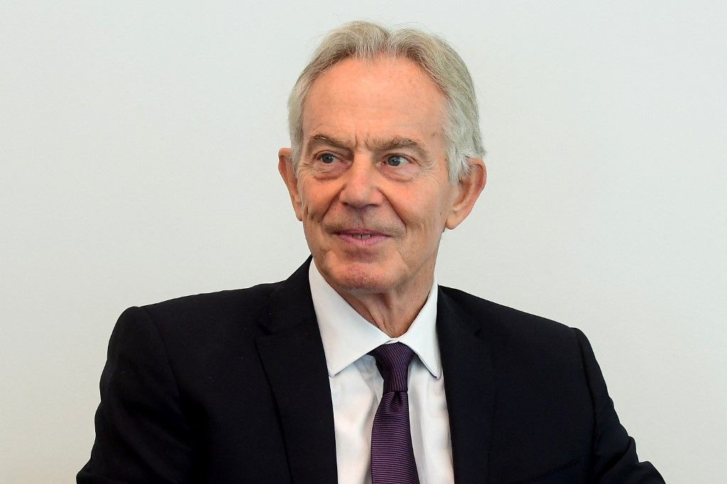 Tony Blair volt brit miniszterelnök (Fotó: AFP)