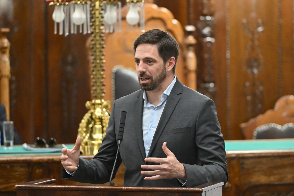 Magyar Levente: az energetika a központi témája a magyar-amerikai kapcsolatoknak (Fotó: Molnár Edvárd / MTI Fotószerkesztõség)