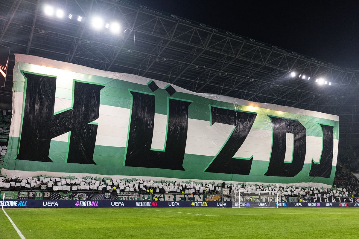 Hatalmas élőkép az FTC–Panathinaikosz Európa-liga-mérkőzés előtt