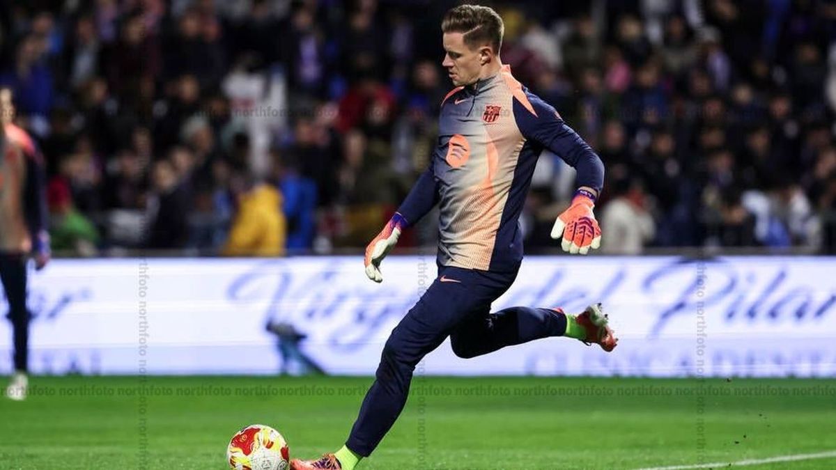 Marc-André ter Stegen egyszer állhatott a Barcelona kapujában az idény során. (Fotó: Irina R. Hipolito / Northfoto)