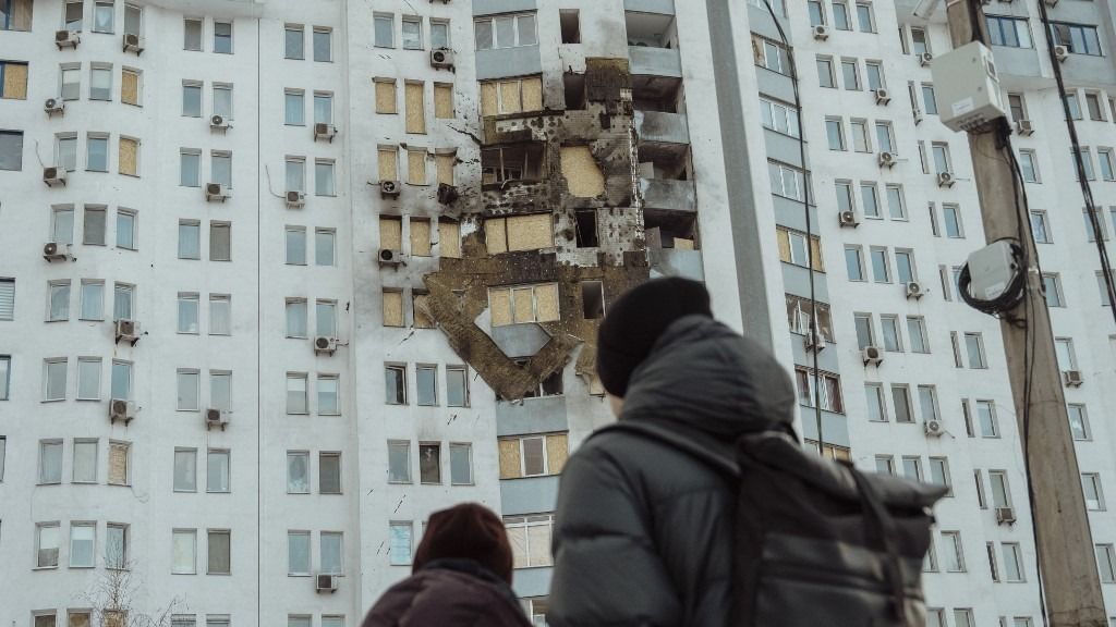 Az ukrán fővárost ért robbanásokról szóltak a hírek.