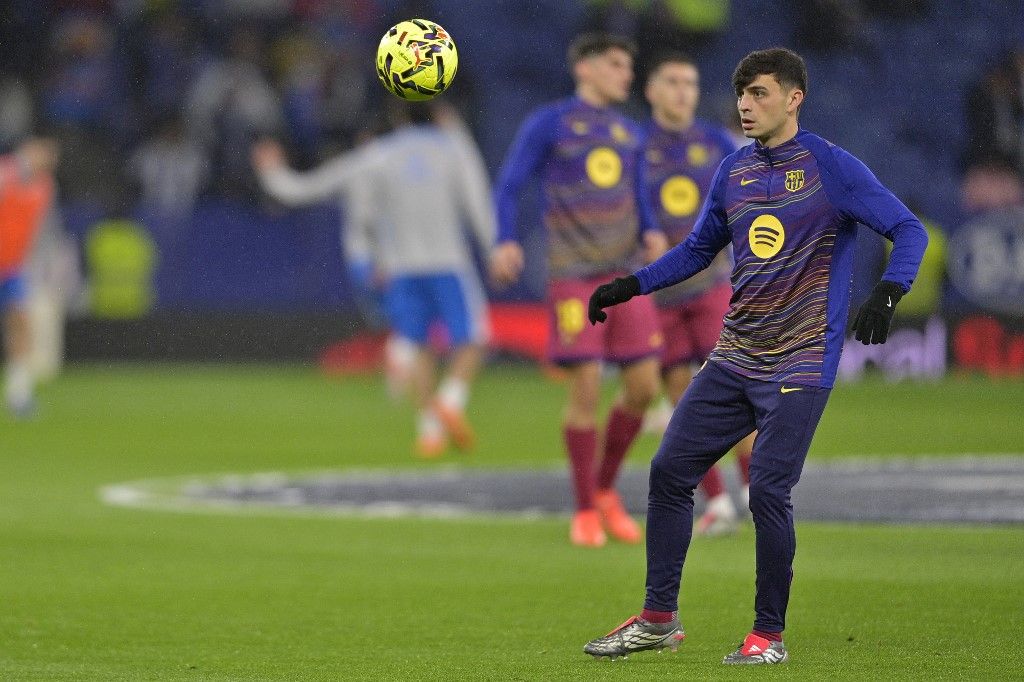 A spanyol bajnoki éllovas FC Barcelona és a spanyol középpályása Pedri az Espanyol vendégeként kezdte az évet