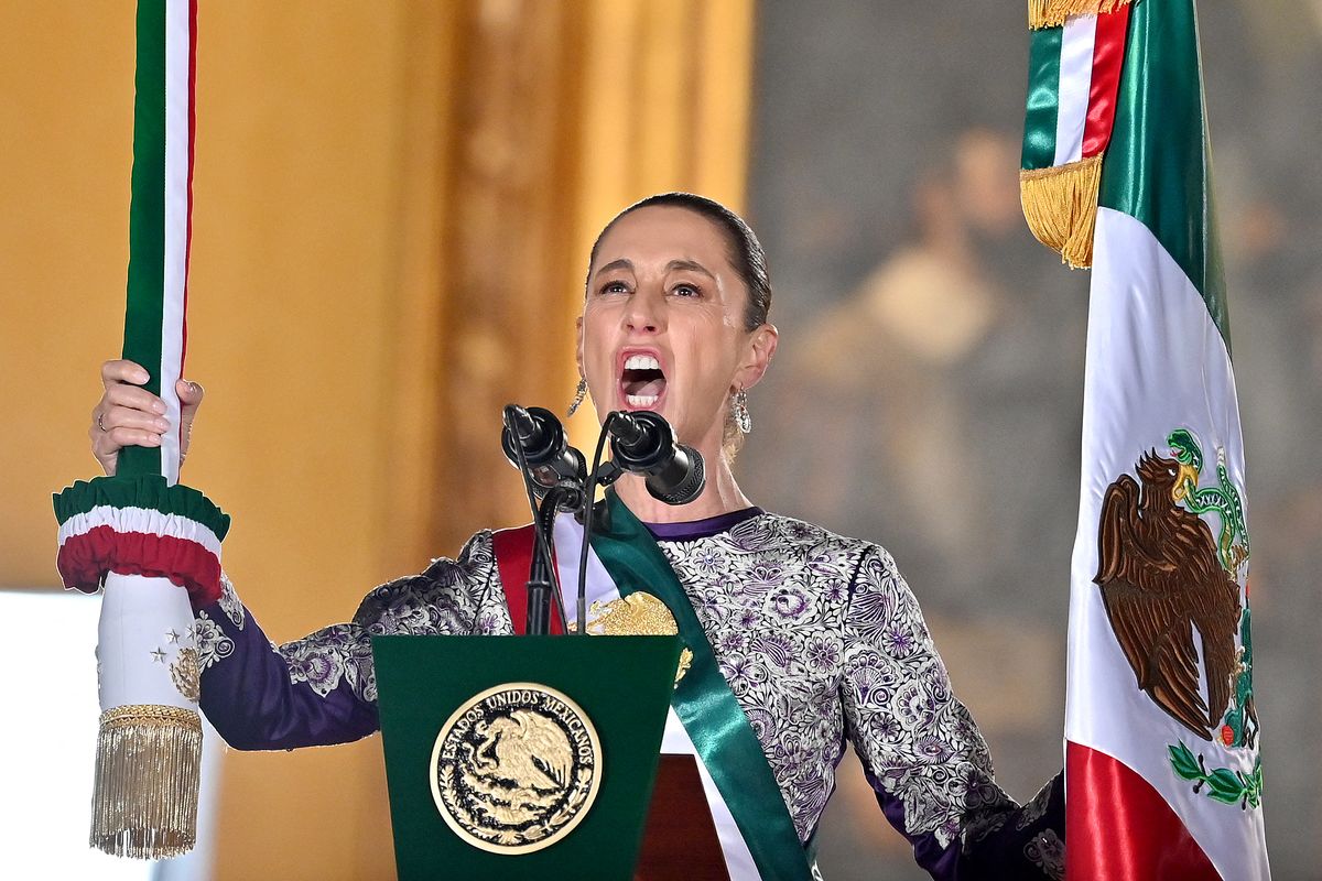 Mexikó fővárosában még az elnöknek, Claudia Sheinbaumnak is félbe kellett szakítani sajtótájékoztatóját