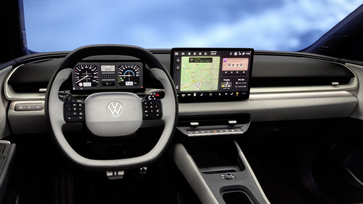 Egyszerre modern és bájosan retró: az év műszerfalát mutatta be a VW