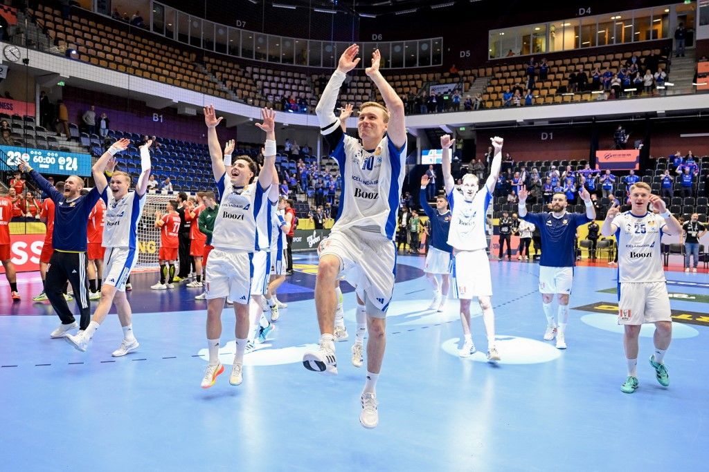 Izlandi örömünnep a magyar válogatott ellen a kézilabda Eb-n