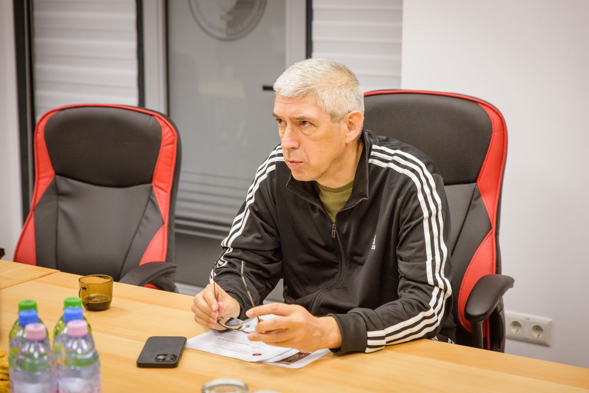 Szondy Zoltán, az FK Csíkszereda elnöke a bennmaradást most legfontosabb célnak tartja