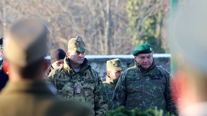 Megemlékezés a hejcei katasztrófa huszadik évfordulóján a Borsó-hegyen