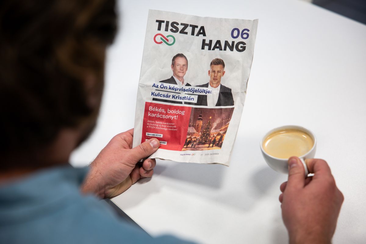 Tiszta Hang újság, kiadvány
Magyar Péter Tisza párt