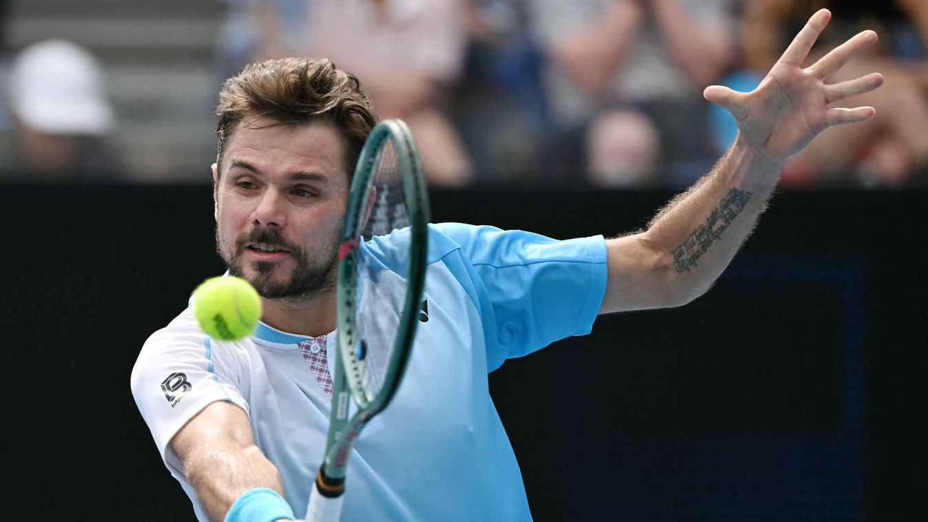 Stan Wawrinka 40 évesen 4 és fél óra alatt megnyerte a második mérkőzését az Australian Openen