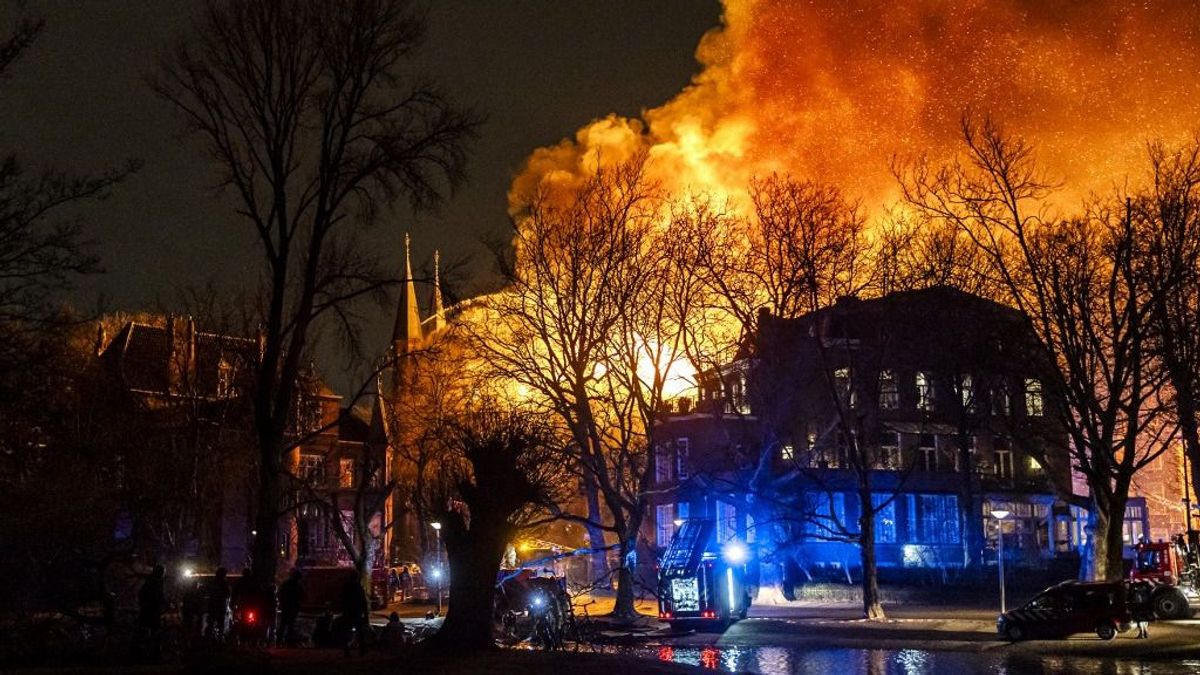 Katolikus templom gyulladt ki szilveszter éjjel, hatalmas károk keletkeztek + videó