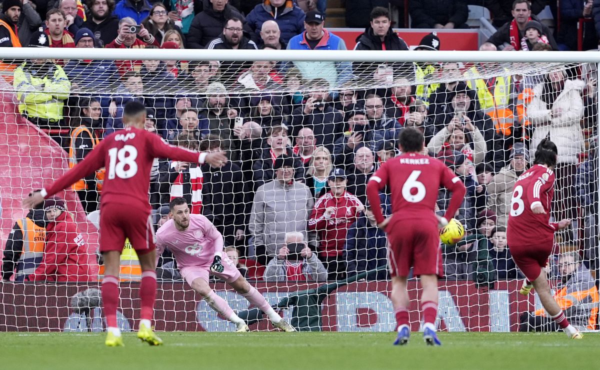 Ha Szoboszlai Dominik büntetője bemegy, talán jobb délutánt zárt volna a Liverpool