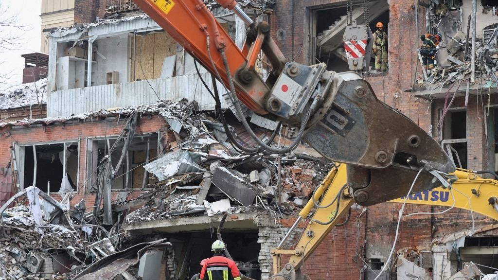 Harkivban drónok csaptak le.