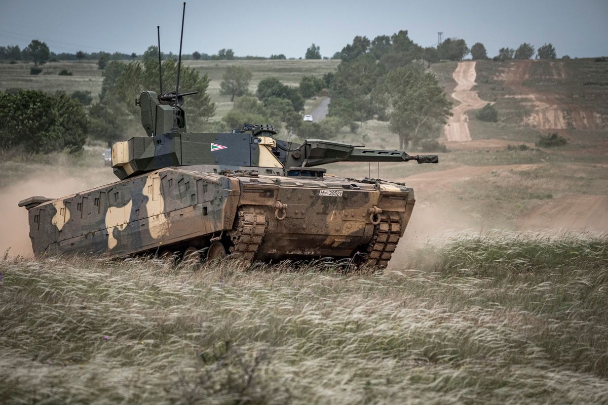 A Magyar Honvédség egy KF-41 Lynx harcjárműve (Forrás: Honvédelem.hu)