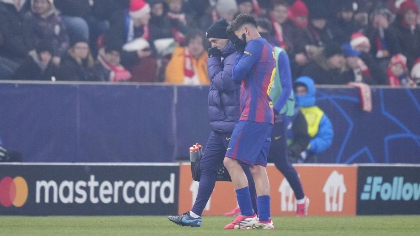 Pedri állapotáért aggódhat a Barcelona.
