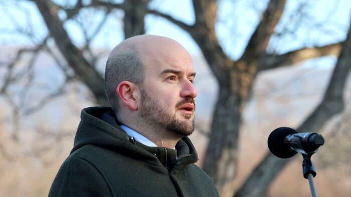 Megemlékezés a hejcei katasztrófa huszadik évfordulóján a Borsó-hegyen